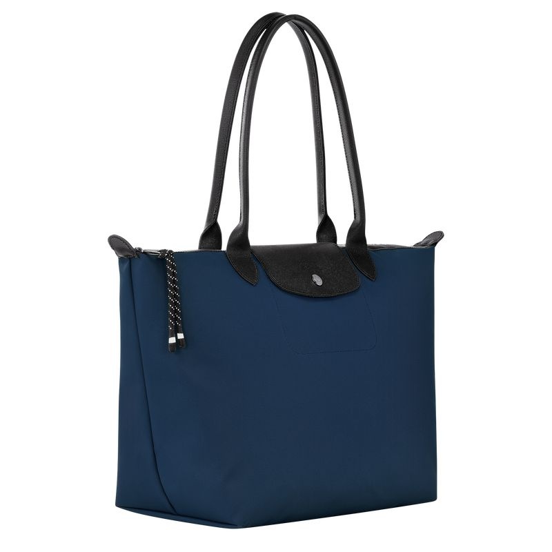 Navy Longchamp Le Pliage Energy L Women's Tote Bags | 5218-XRUHN