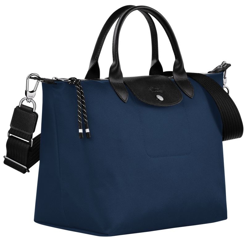 Navy Longchamp Le Pliage Energy L Women's Handbag | 7810-KMQNP