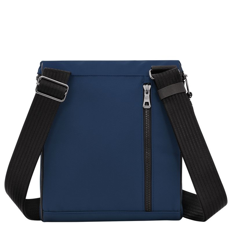 Navy Longchamp Le Pliage Energy S Men's Crossbody Bags | 4730-QBPYL