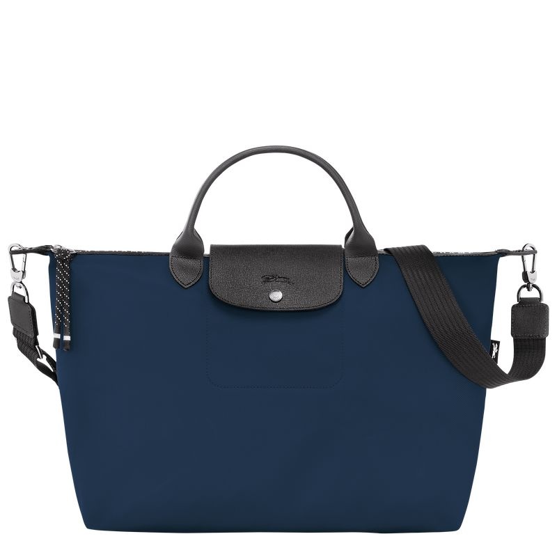 Navy Longchamp Le Pliage Energy XL Men\'s Handbag | 6745-WCXHS