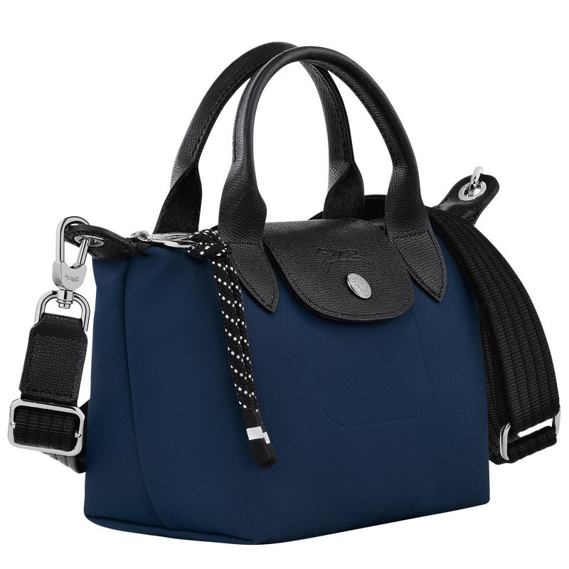 Navy Longchamp Le Pliage Energy XS Women's Handbag | 2609-FCOBH