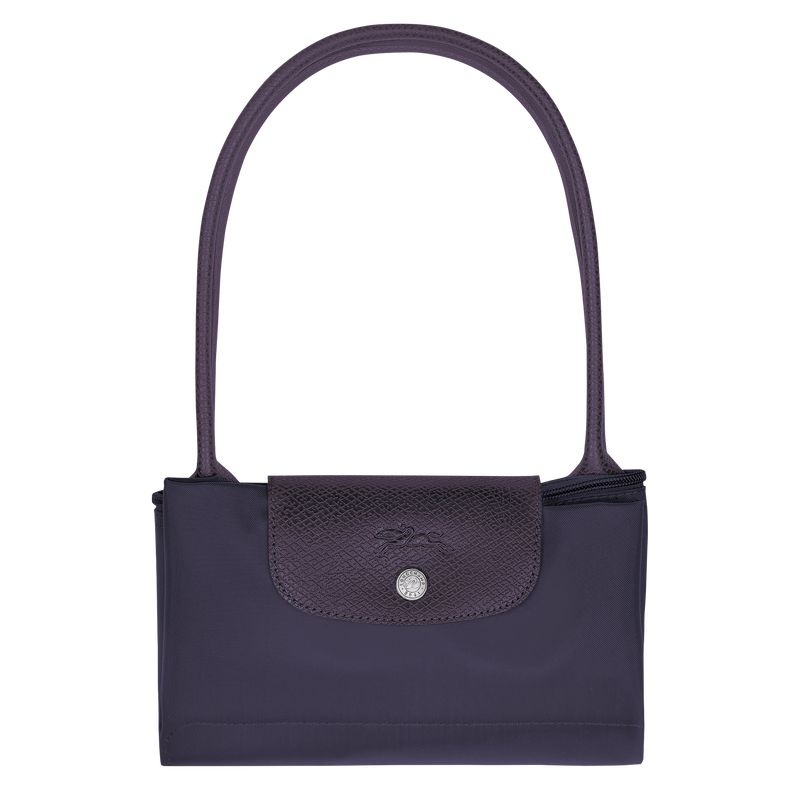 Navy Longchamp Le Pliage Green M Women's Tote Bags | 9528-MJKFX