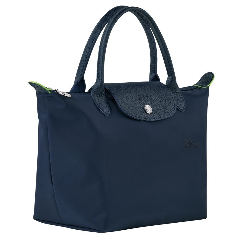 Navy Longchamp Le Pliage Green S Women's Handbag | 0943-DALQW