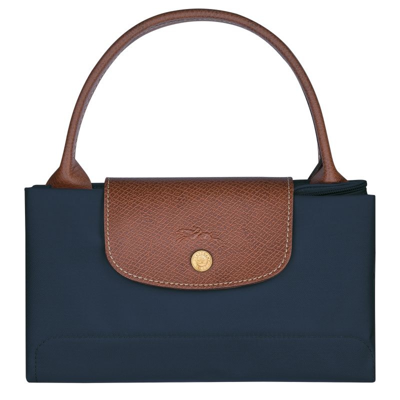 Navy Longchamp Le Pliage Original M Women's Handbag | 1927-FNXOL