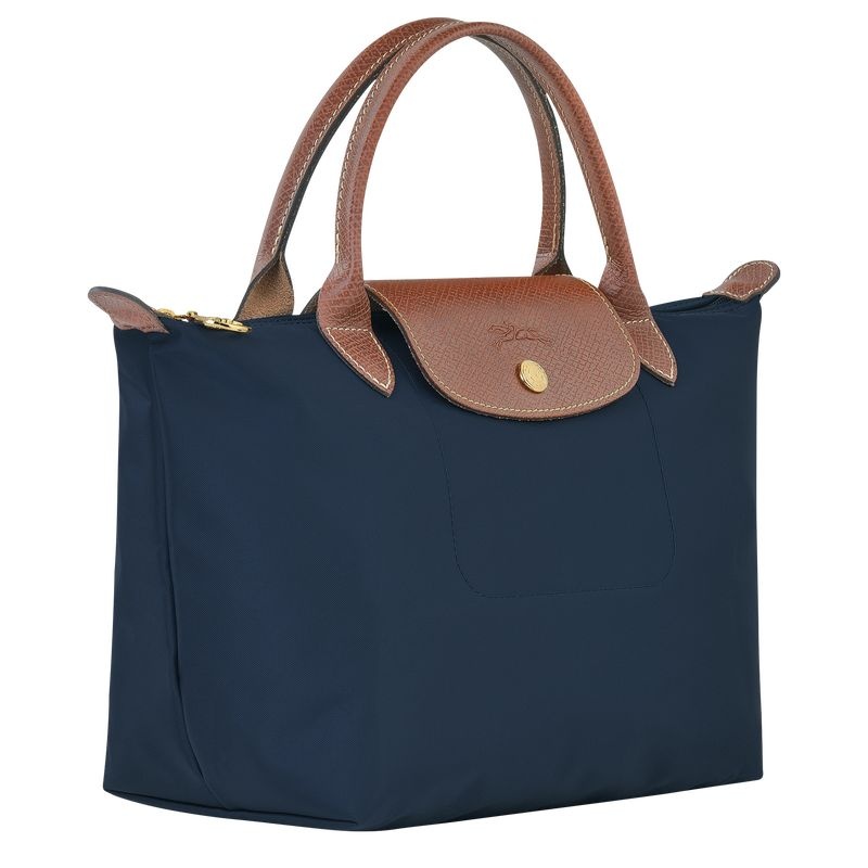 Navy Longchamp Le Pliage Original S Women's Handbag | 2678-DTOUA