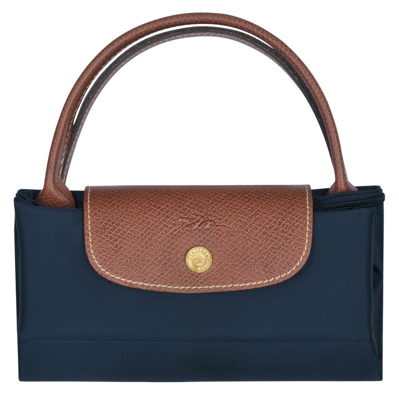 Navy Longchamp Le Pliage Original S Women's Handbag | 2678-DTOUA