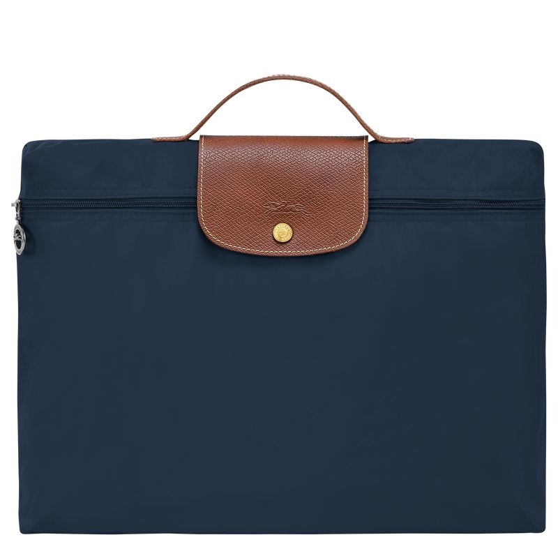 Navy Longchamp Le Pliage Original S Women\'s Briefcase | 6934-CJDIY