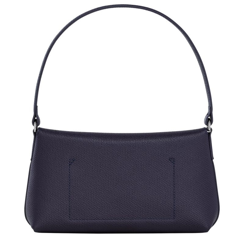 Navy Longchamp Roseau S Women's Hobo Bag | 1652-UZJBT