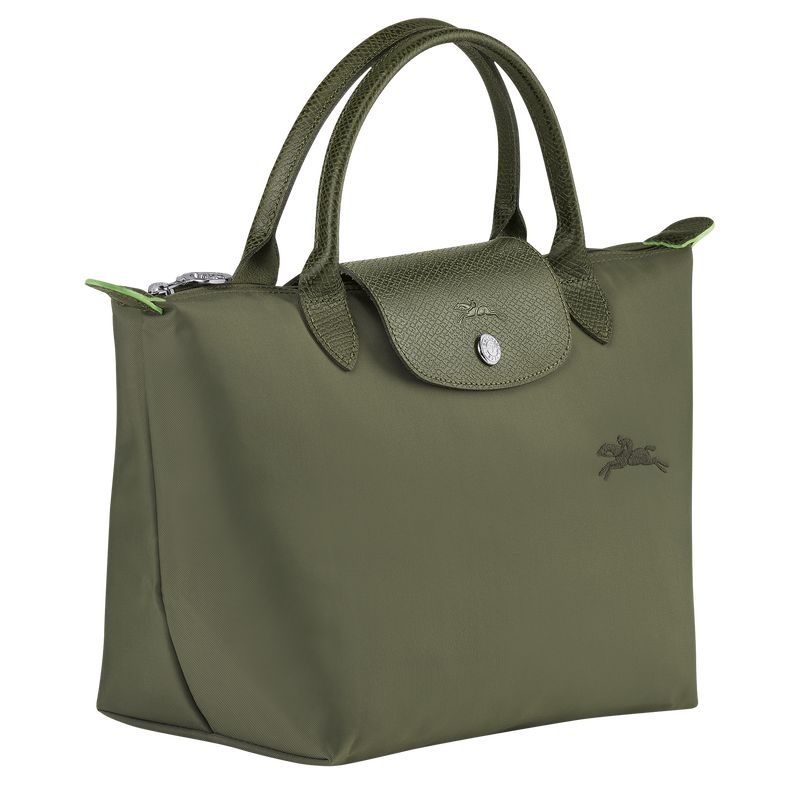 Olive Longchamp Le Pliage Green S Women's Handbag | 0423-DNQLC