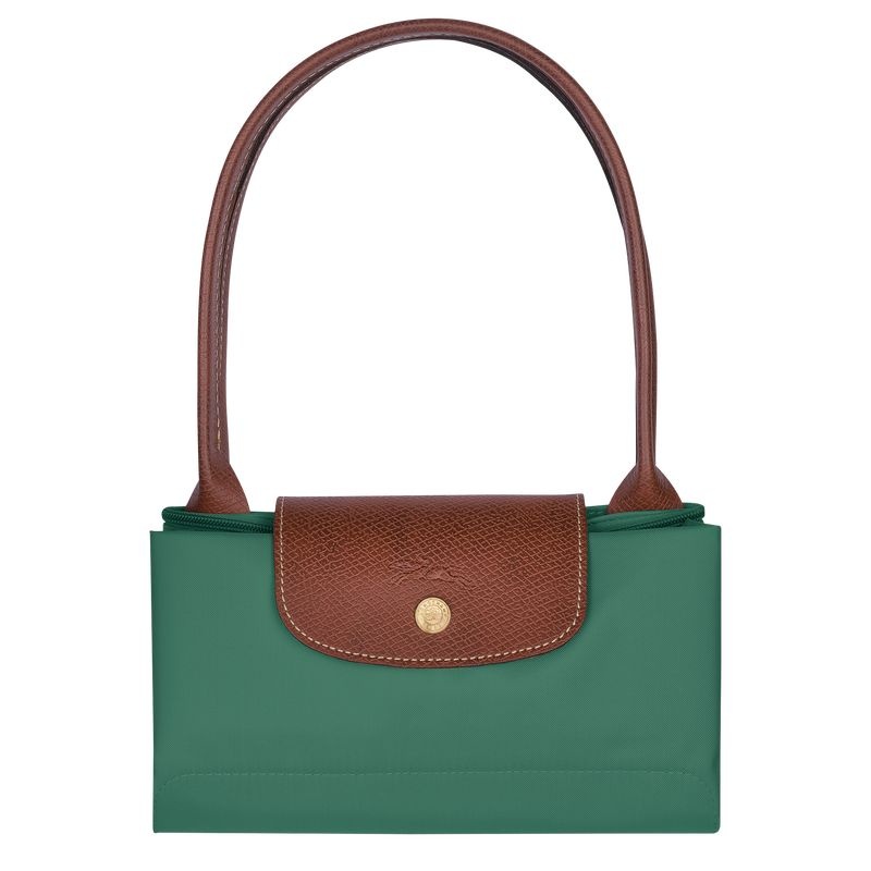 Olive Longchamp Le Pliage Original M Women's Tote Bags | 2169-KYNXH