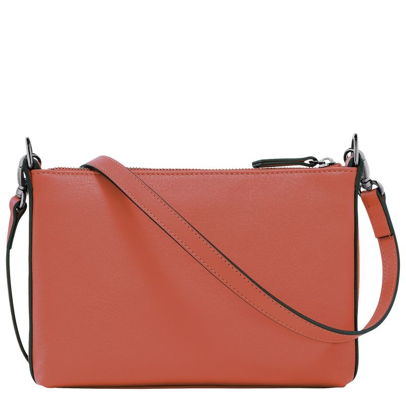 Orange Longchamp 3D S Women's Crossbody Bags | 7904-GCUTS