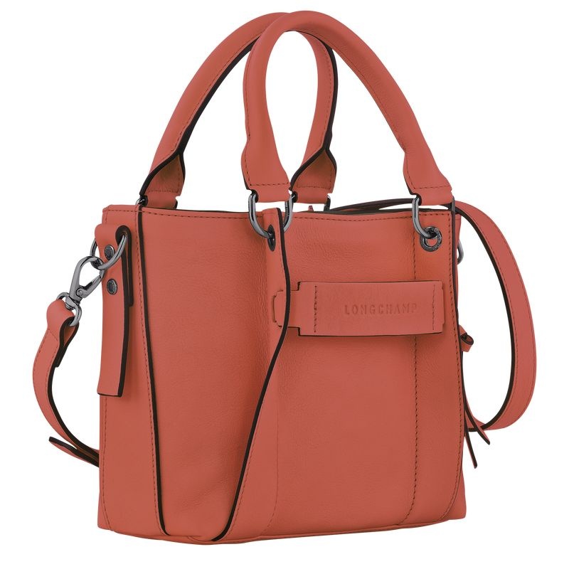 Orange Longchamp 3D S Women's Handbag | 1782-YZUTW