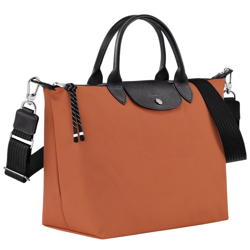 Orange Longchamp Le Pliage Energy L Women's Handbag | 6817-EAQNR