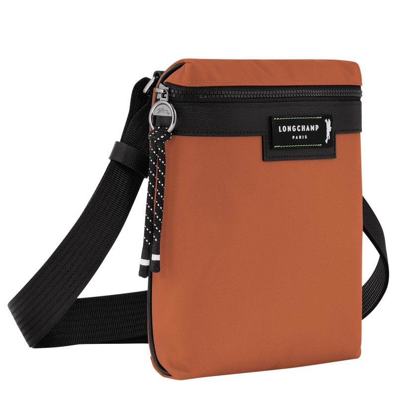 Orange Longchamp Le Pliage Energy S Men's Crossbody Bags | 6918-TIUME