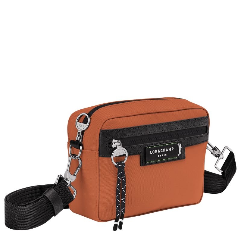 Orange Longchamp Le Pliage Energy S Men's Crossbody Bags | 4658-PICLQ