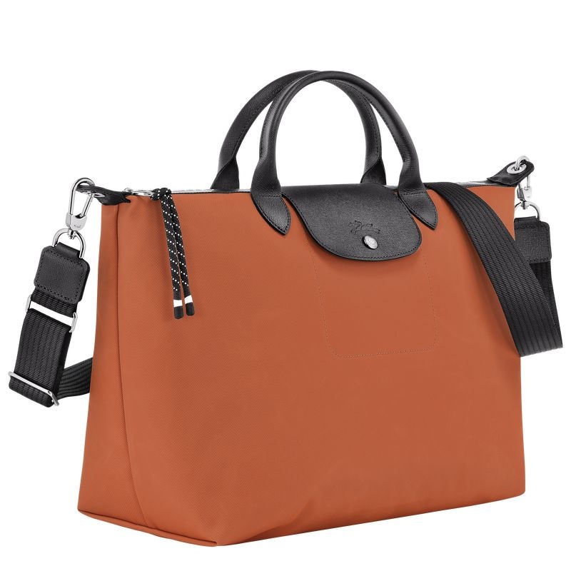 Orange Longchamp Le Pliage Energy XL Women's Handbag | 0186-NJEZM