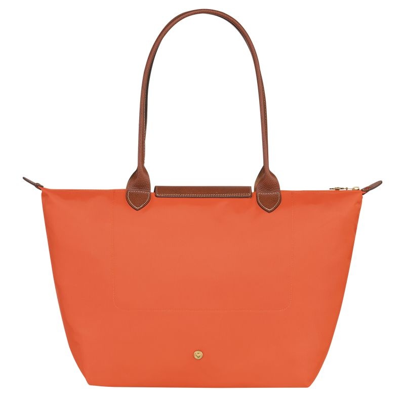 Orange Longchamp Le Pliage Original L Women's Tote Bags | 5012-DSGCT