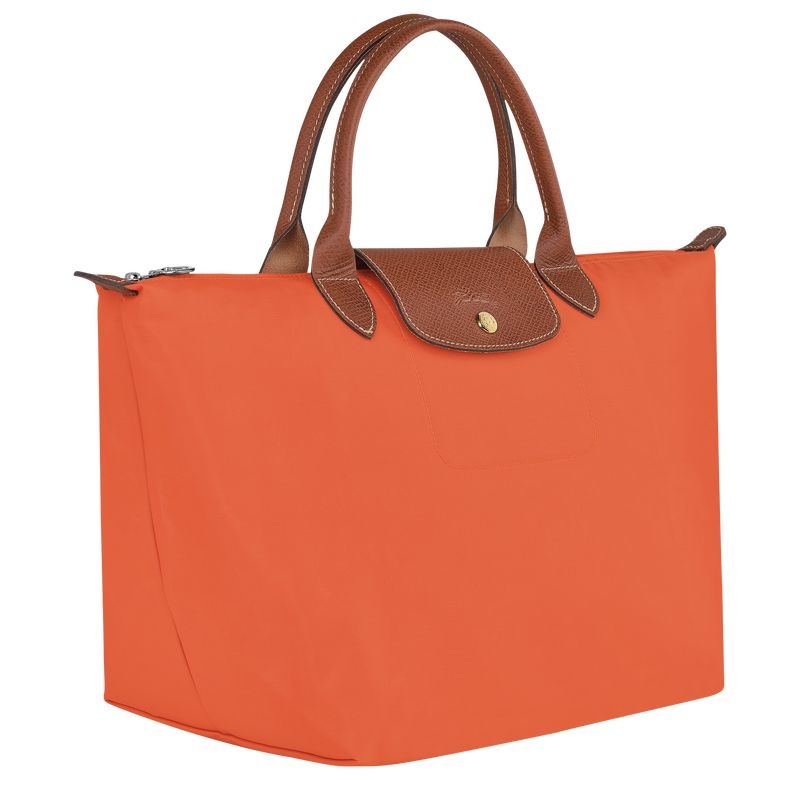 Orange Longchamp Le Pliage Original M Women's Handbag | 5186-UCWDN