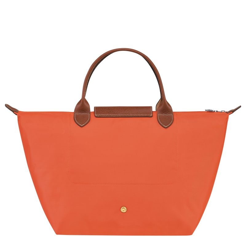 Orange Longchamp Le Pliage Original M Women's Handbag | 5186-UCWDN