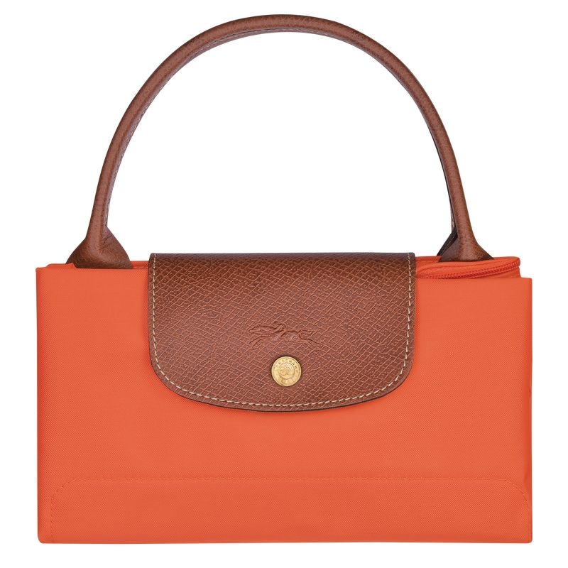 Orange Longchamp Le Pliage Original M Women's Handbag | 5186-UCWDN