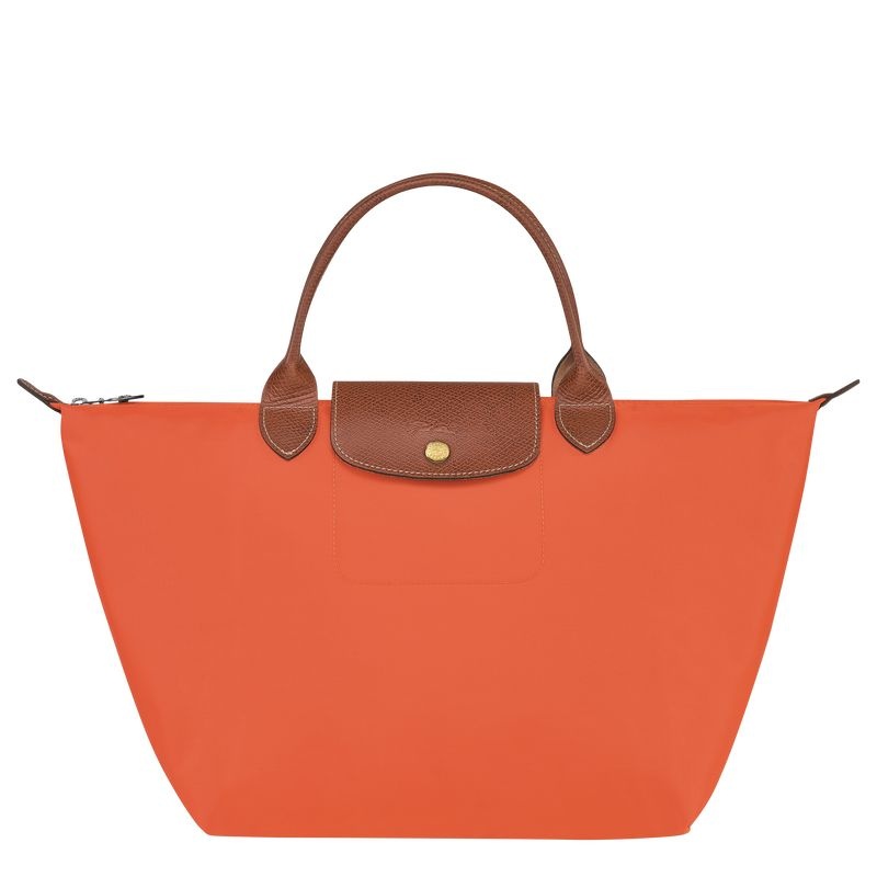 Orange Longchamp Le Pliage Original M Women\'s Handbag | 5186-UCWDN