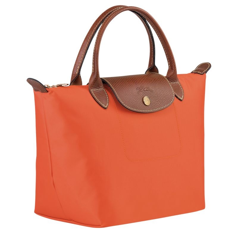 Orange Longchamp Le Pliage Original S Women's Handbag | 9387-ZYRDO