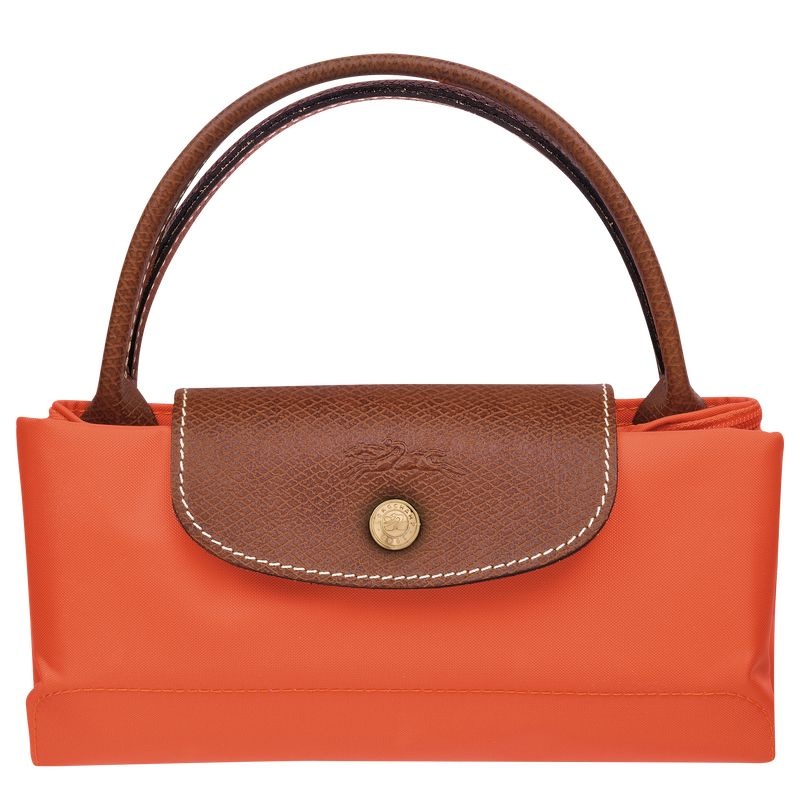 Orange Longchamp Le Pliage Original S Women's Handbag | 9387-ZYRDO