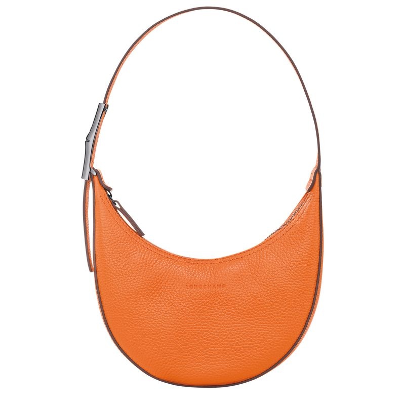 Orange Longchamp Roseau Essential S Women\'s Hobo Bag | 9065-OFZEL