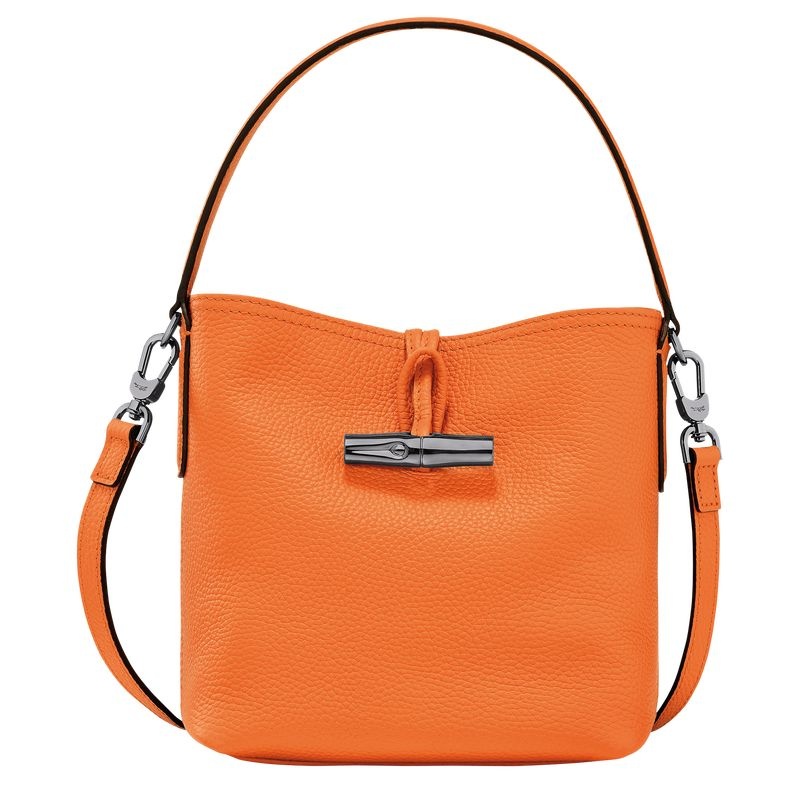 Orange Longchamp Roseau Essential XS Women\'s Bucket Bags | 8547-PYXGV