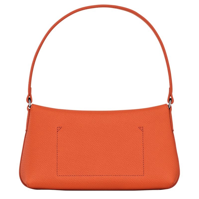 Orange Longchamp Roseau S Women's Hobo Bag | 4269-HGOSB