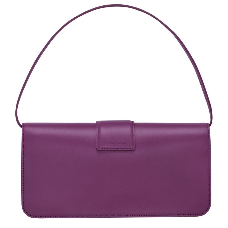 Purple Longchamp Box-Trot M Women's Shoulder Bags | 8625-FGLPA