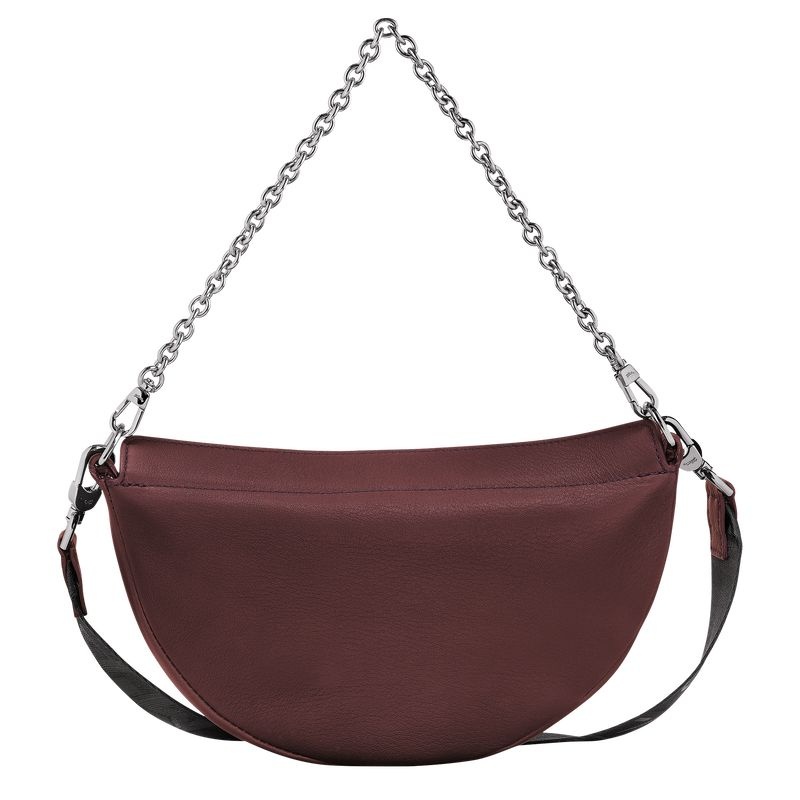 Purple Longchamp Smile S Women's Shoulder Bags | 5729-MCAYG