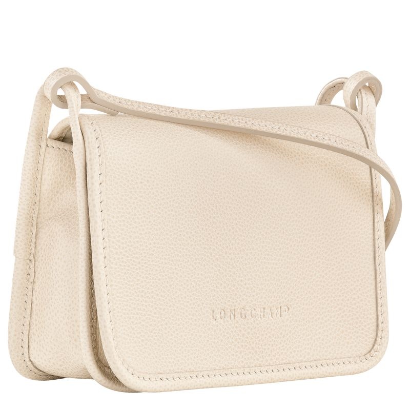 White Longchamp Le Foulonné XS Women's Clutch Bag | 1275-DVAHW