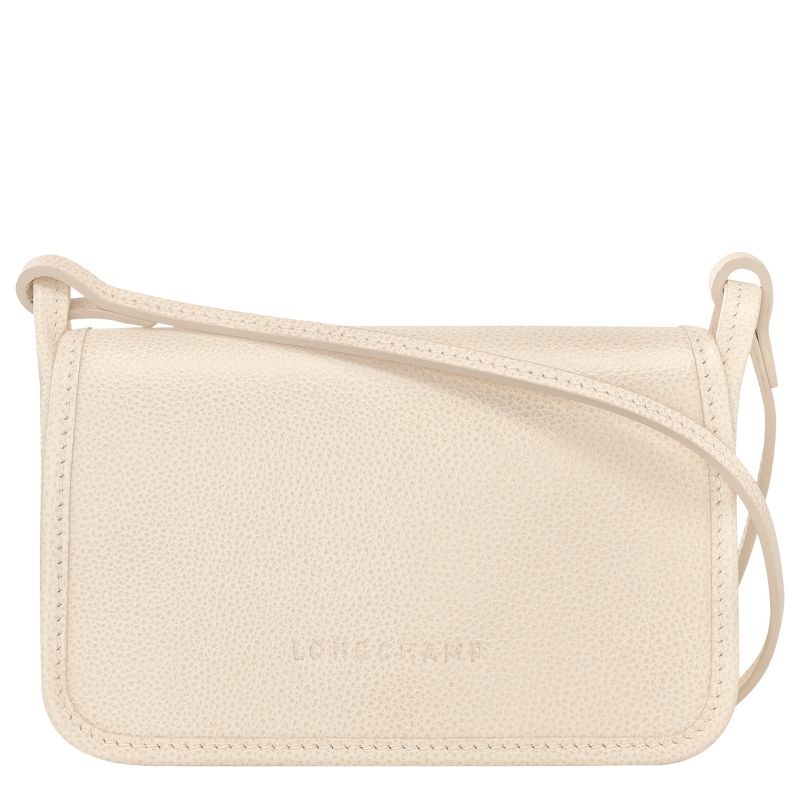 White Longchamp Le Foulonné XS Women\'s Clutch Bag | 1275-DVAHW