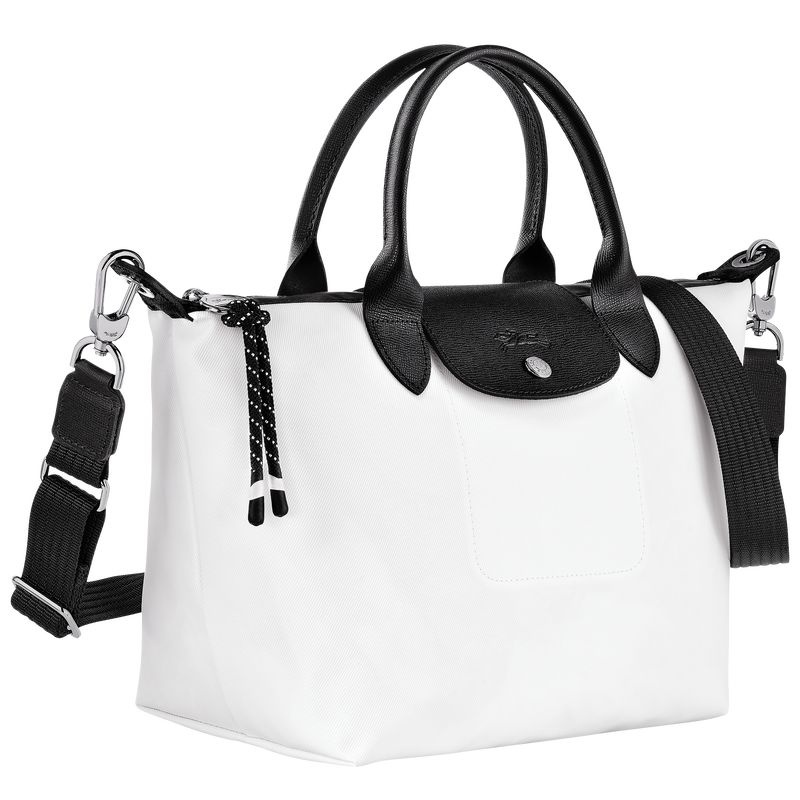 White Longchamp Le Pliage Energy S Women's Handbag | 7968-YIJMQ