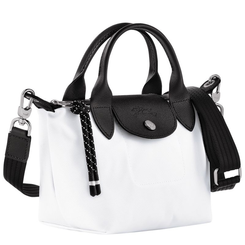 White Longchamp Le Pliage Energy XS Women's Handbag | 0521-FVRWS