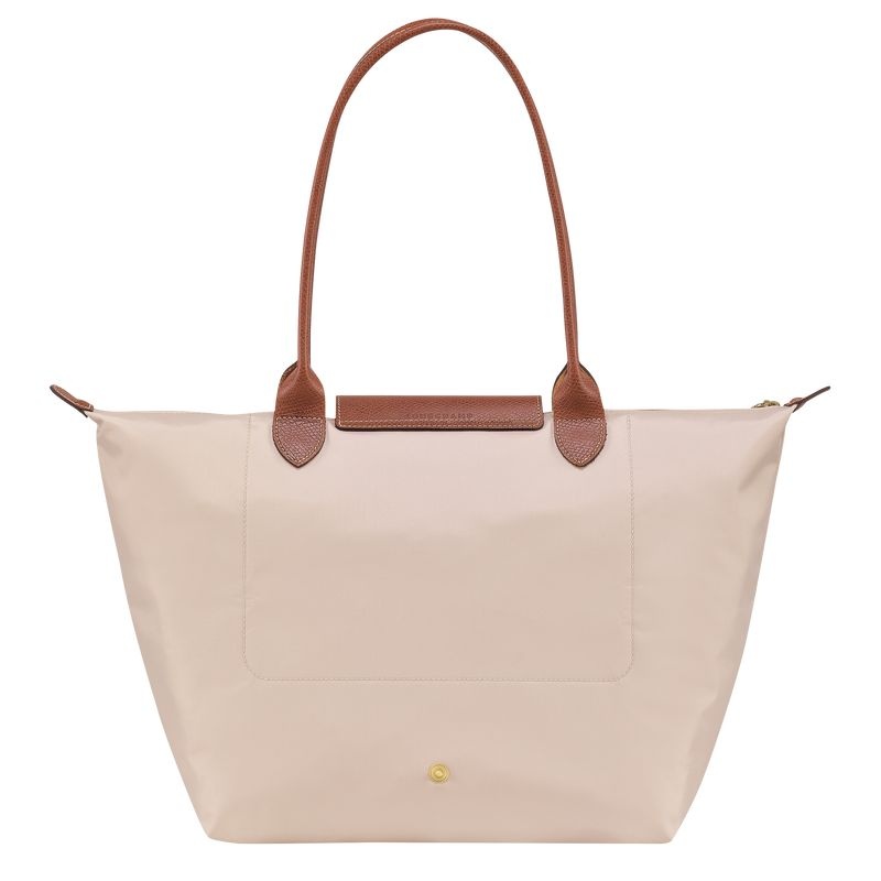 White Longchamp Le Pliage Original L Women's Tote Bags | 8315-RINWD