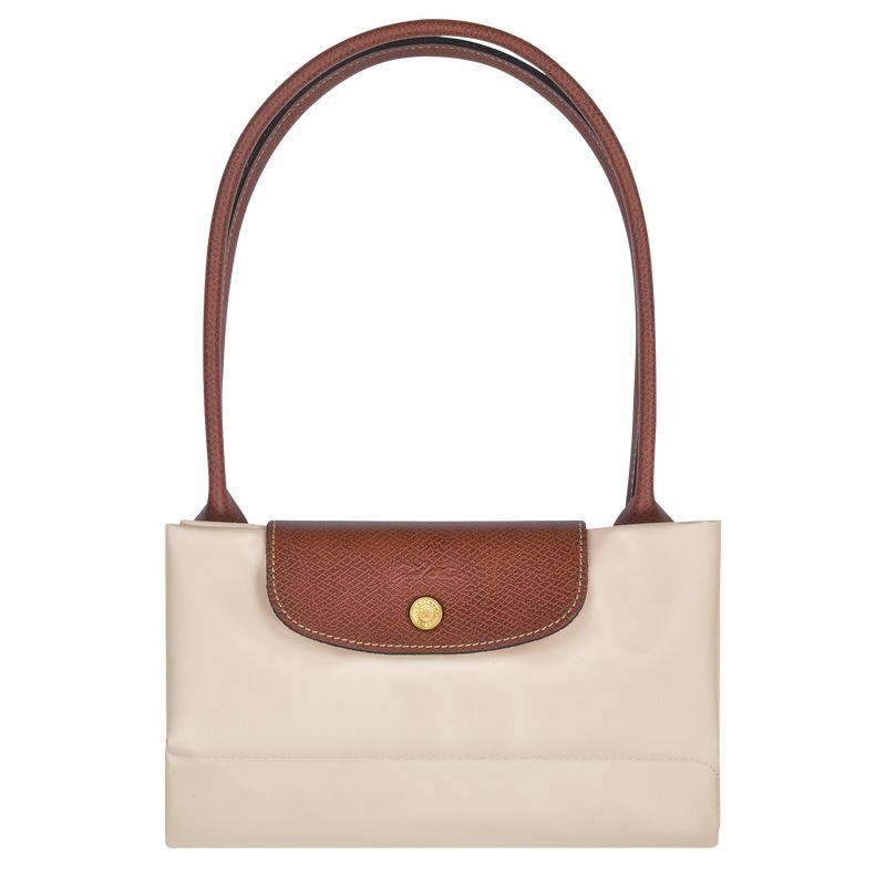 White Longchamp Le Pliage Original L Women's Tote Bags | 8315-RINWD