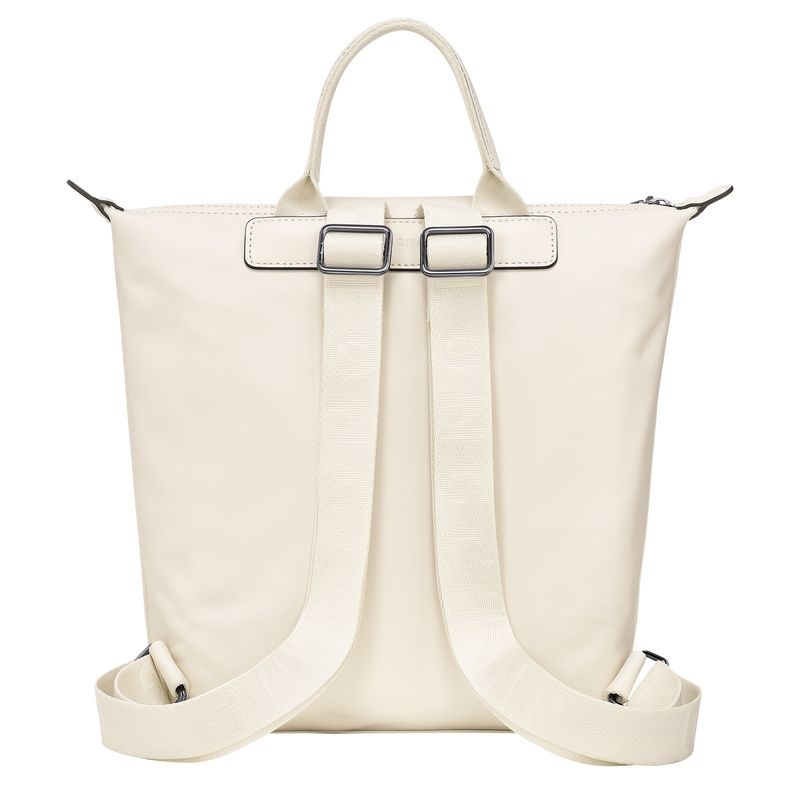 White Longchamp Le Pliage Xtra S Women's Backpacks | 7631-PRFQS