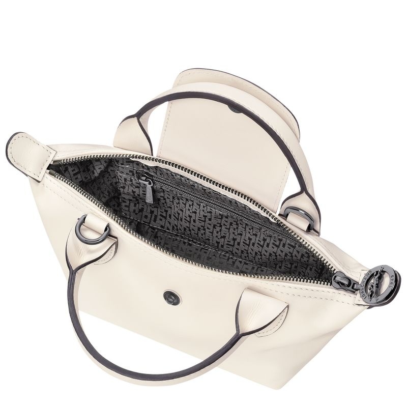 White Longchamp Le Pliage Xtra XS Women's Handbag | 1674-RGASM