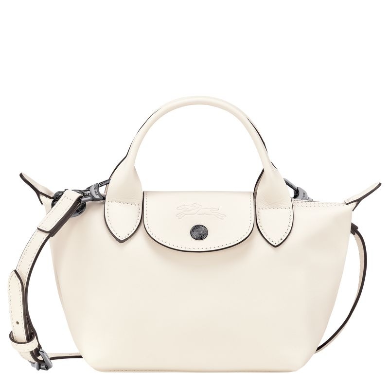 White Longchamp Le Pliage Xtra XS Women\'s Handbag | 1674-RGASM