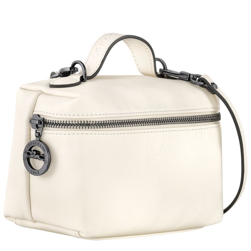 White Longchamp Le Pliage Xtra XS Women's Crossbody Bags | 0456-KPHDE