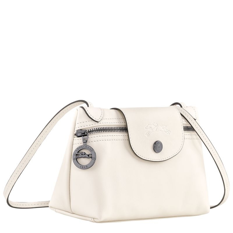 White Longchamp Le Pliage Xtra XS Women's Crossbody Bags | 8092-UPWDZ