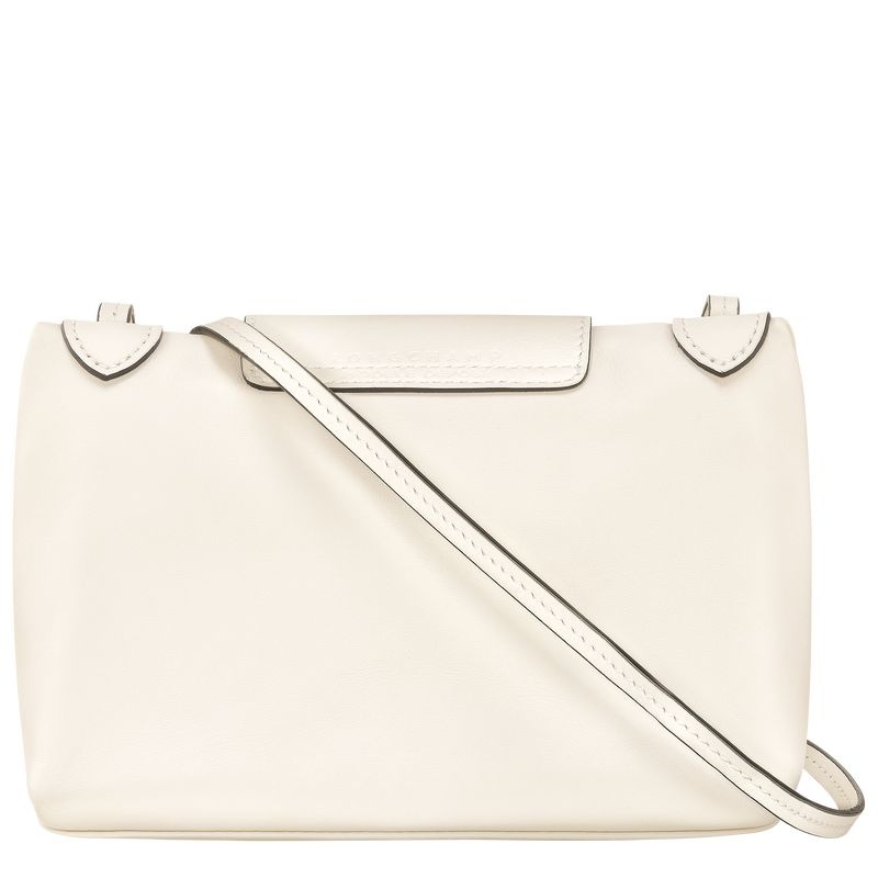 White Longchamp Le Pliage Xtra XS Women's Crossbody Bags | 8092-UPWDZ