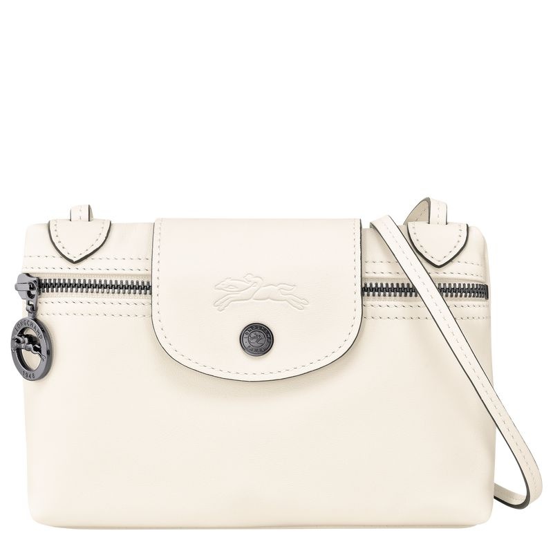 White Longchamp Le Pliage Xtra XS Women\'s Crossbody Bags | 8092-UPWDZ