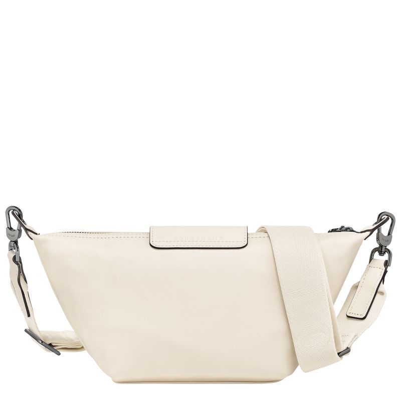 White Longchamp Le Pliage Xtra XS Women's Shoulder Bags | 5142-ZURJF